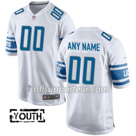 Maillot Enfant Detroit Lions Personnalisé Nike Blanc